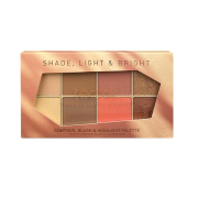 Technic Cosmetics - Palette Visage Shade, Light & Bright