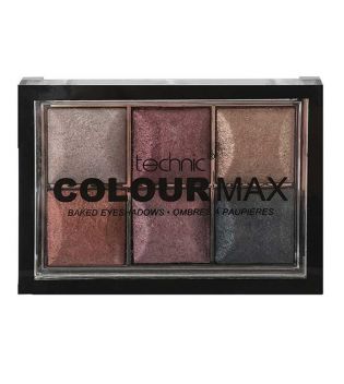 Technic Cosmetics - Palette de fard à paupières au four Colour Max - 06: Treasure Chest