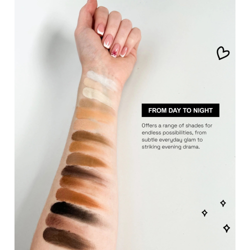 Technic Cosmetics - Palette de fards à paupières Complete Blend