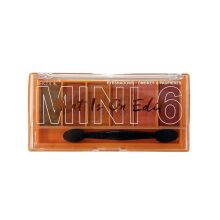 Technic Cosmetics - Palette de fards à paupières Mini 6 - Heat Is On Edit