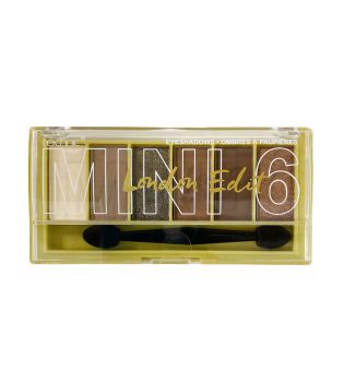 Technic Cosmetics - Palette de fards à paupières Mini 6 - London Edit