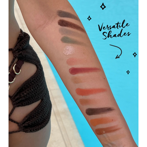 Technic Cosmetics - *Sundrenched* - Palette de fards à paupières - Be Fearless Remastered