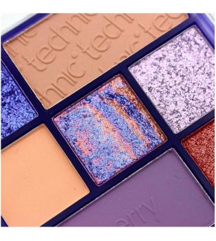Technic Cosmetics - Palette de fards à paupières Pressed Pigment - Blueberry Pie