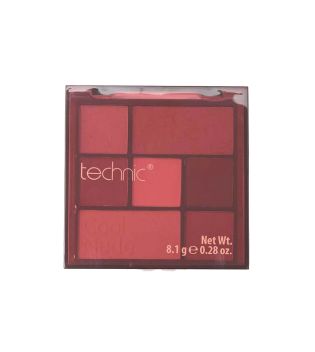 Technic Cosmetics - Palette d'ombres Pressed Pigment - Cool Nude