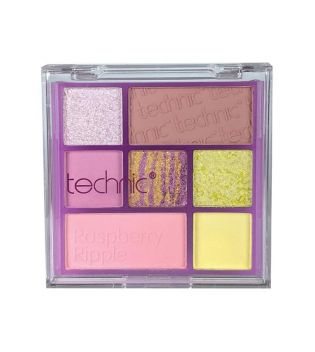 Technic Cosmetics - Palette de fards à paupières Pressed Pigment - Raspberry Ripple