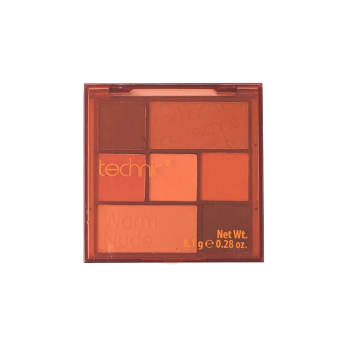Technic Cosmetics - Palette de fards à paupières Pressed Pigment - Warm Nude