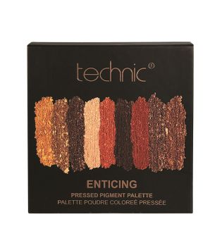 Technic Cosmetics - Palette de Fards à paupières Pressed Pigments - Enticing