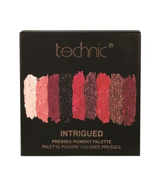 Technic Cosmetics - Palette de Fards à paupières Pressed Pigments - Intrigued