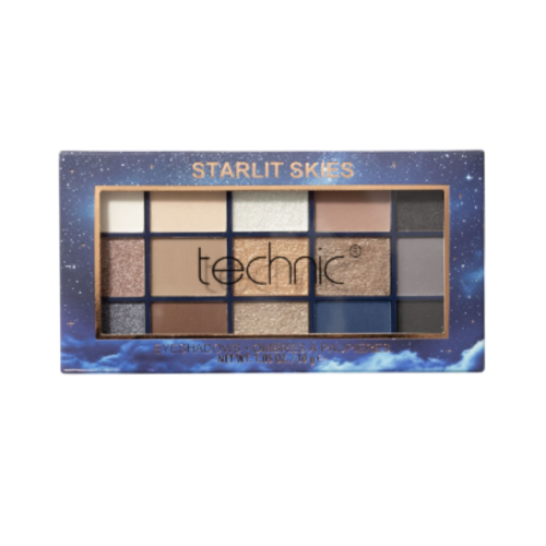 Technic Cosmetics - Palette de fards à paupières Starlit Skies