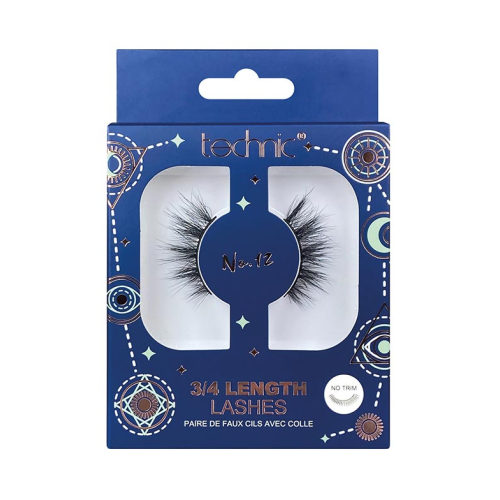 Technic Cosmetics - Faux Cils 3/4 Length Lashes - Nº12