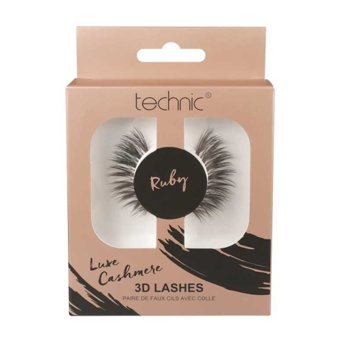 Technic Cosmetics - Faux cils 3D Luxe Cashmere - Ruby