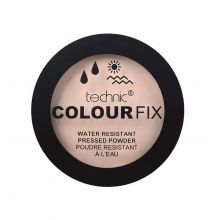 Technic Cosmetics - Poudres compactes Colour Fix Water Resistant - Blanched Almond