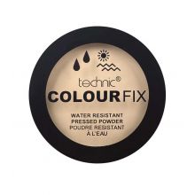 Technic Cosmetics - Poudres compactes Colour Fix Water Resistant - Cashew