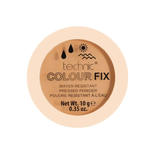 Technic Cosmetics - Poudres compactes Colour Fix Water Resistant - Hazelnut