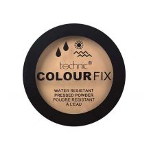 Technic Cosmetics - Poudres compactes Colour Fix Water Resistant - Pecan