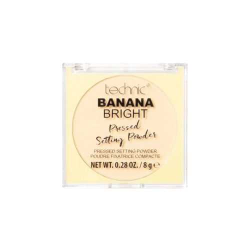 Technic Cosmetics - Poudre compacte fixatrice Banana Bright