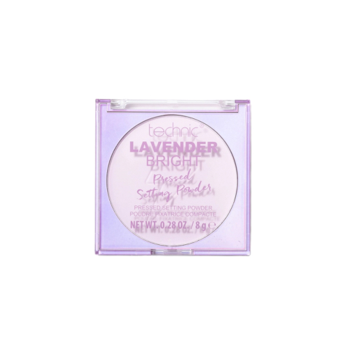 Technic Cosmetics - Poudres fixatrices compactes Lavender Bright