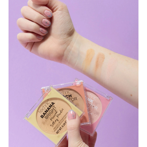 Technic Cosmetics - Poudre fixante compacte Pink Perfector