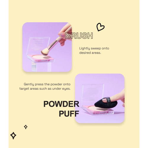 Technic Cosmetics - Poudre fixante compacte Pink Perfector