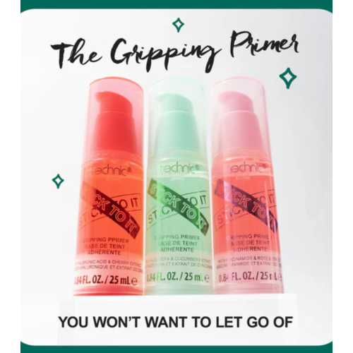 Technic Cosmetics - Base de maquillage Stick to it - Green