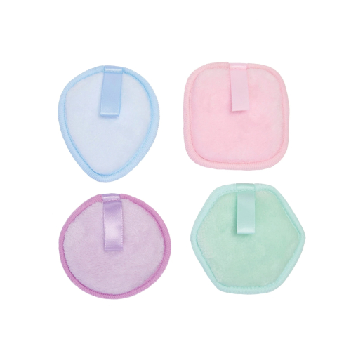 Technic Cosmetics - Lot de 4 disques démaquillants Totally Cleansed