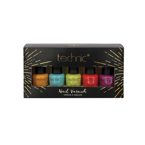 Technic Cosmetics - Ensemble de vernis à ongles brillants