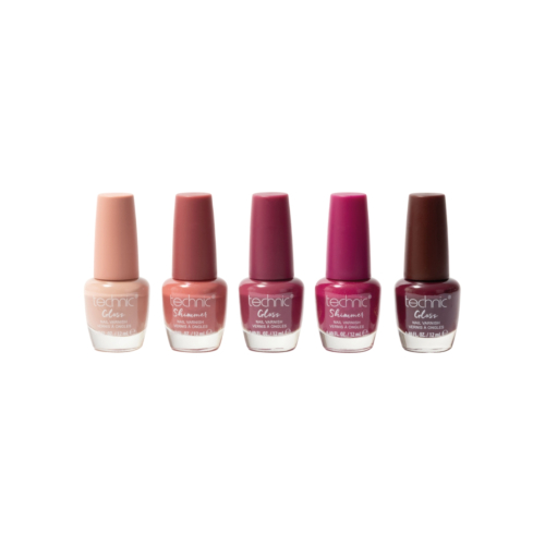 Technic Cosmetics - Ensemble de vernis à ongles Perfect Pinks