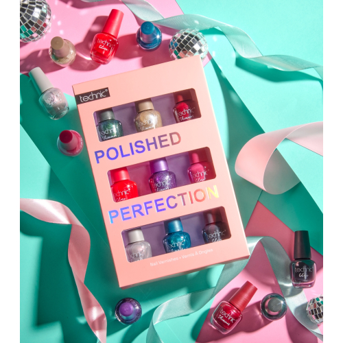 Technic Cosmetics - Ensemble de vernis à ongles Polished Perfection