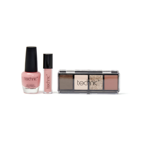 Technic Cosmetics - Coffret Lèvres, Yeux et Ongles
