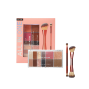 Technic Cosmetics - Set de maquillage All in One Palette & Brushes