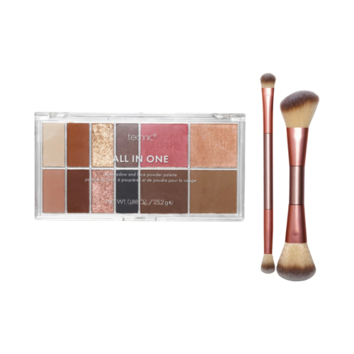Technic Cosmetics - Set de maquillage All in One Palette & Brushes