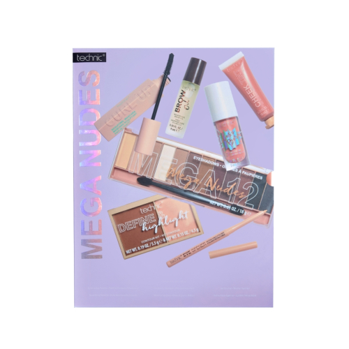 Technic Cosmetics - Set de maquillage Mega Nudes