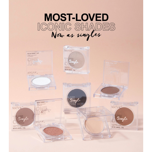 Technic Cosmetics - Ombre à paupières The Single One - True Beige