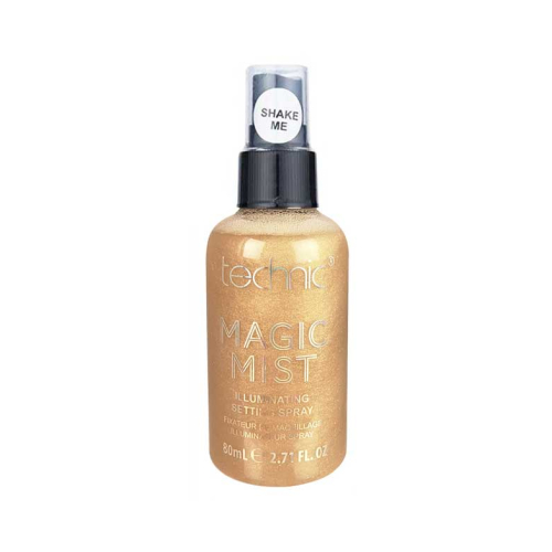 Technic Cosmetics - Spray fixateur illuminateur Magic Mist - 24K Gold