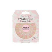 Technic Cosmetics - Faux ongles False Nails Medium Coffin - French Manicure