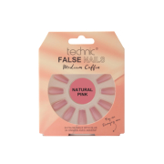 Technic Cosmetics - Faux ongles False Nails Medium Coffin - Natural Pink