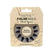 Technic Cosmetics - Faux Ongles False Nails Short Square - Midnight Encounter