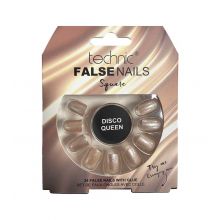 Technic Cosmetics - Faux Ongles False Nails Square - Disco Queen