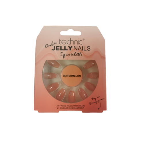 Technic Cosmetics - Faux ongles Squareletto - Watermelon
