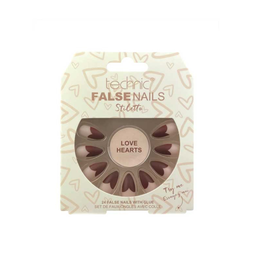 Technic Cosmetics - Faux ongles False Nails Stiletto - Love Hearts