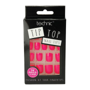 Technic Cosmetics - Faux ongles Tip Top - Bright Pink