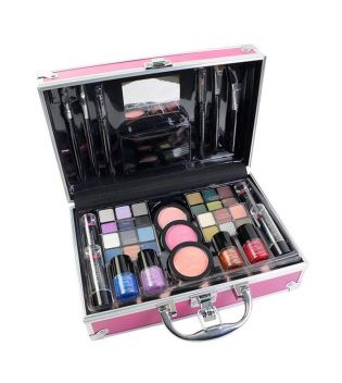 The Color Workshop - Trousse de maquillage Bon Voyage Travel Pink