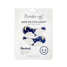 The Crème Shop - Patchs Hydrogel pour les yeux How Do Eye Look? - Rested