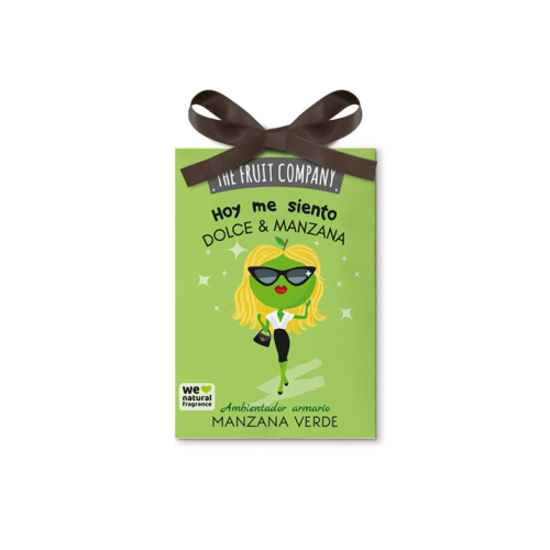 The Fruit Company - Assainisseur de placard - Pomme verte