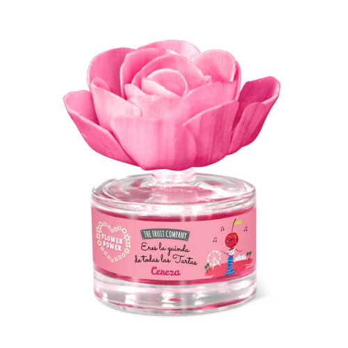 The Fruit Company - Désodorisant parfumé Flower Power - Cerise