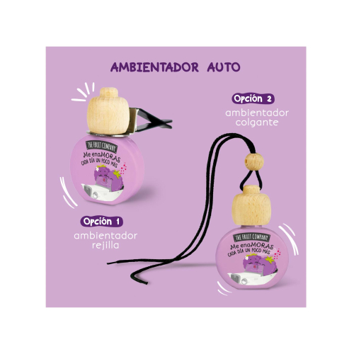 The Fruit Company - Désodorisant pour voiture - Mûres