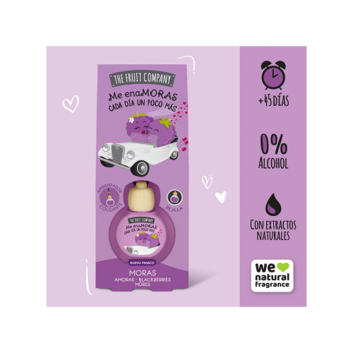 The Fruit Company - Désodorisant pour voiture - Mûres