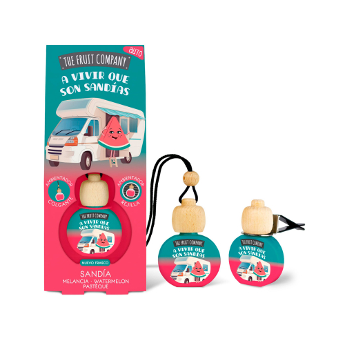 The Fruit Company - Désodorisant pour voiture - Pastèque