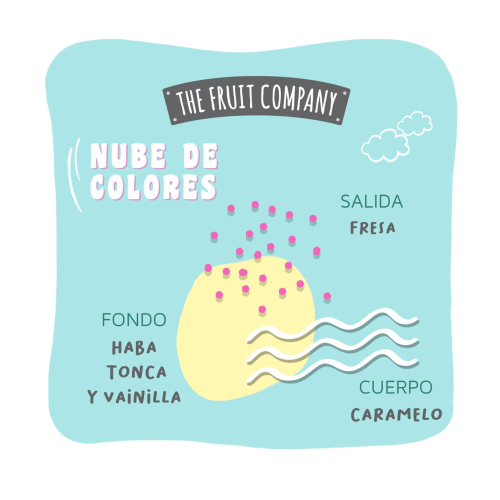 The Fruit Company - *Candy Shop* - Spray désodorisant polyvalent - Nuage coloré