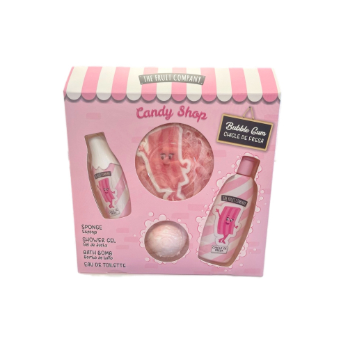 The Fruit Company - *Candy Shop* - Coffret cadeau de soins corporels - Bubble Gum
